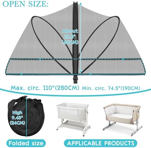 Bassinet Cover Mosquito Net - Image 6