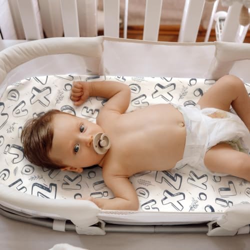 4 Pack Breathable Bassinet Sheets - Image 2