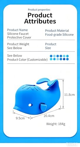 Baby Bath Spout Cover, Silicone Faucet Protector - Image 7