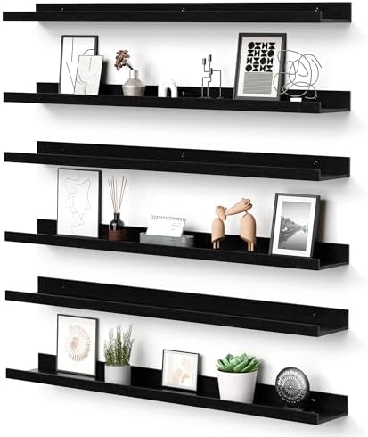 upsimples Floating Shelves for Wall Decor and Storage by upsimples