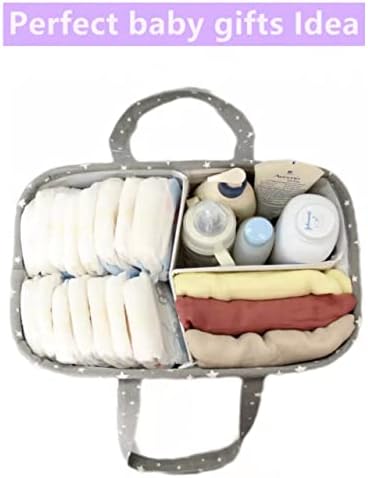 Baby Diaper Caddy Organizer Storage Basket - Image 3