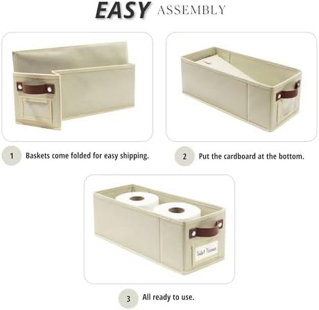 DECOMOMO Narrow Storage Bins, Small Basket - Image 6