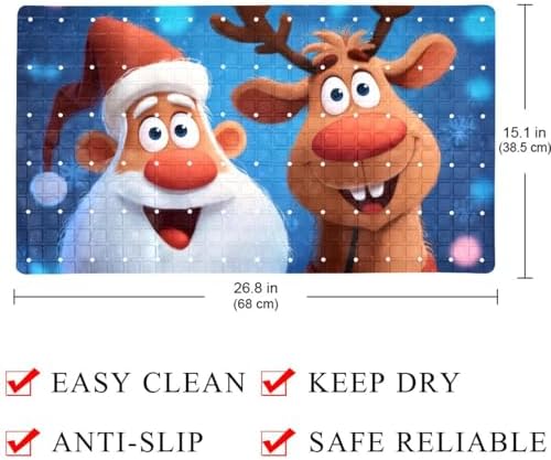 Shower Mat Non-Slip Bathtub Mats - Image 4