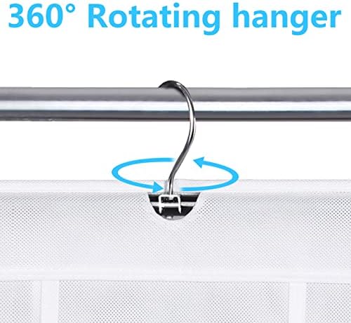 MISSLO 30 Large Pockets Dual Sided Hanging Baby Shoe Organizer - Image 4