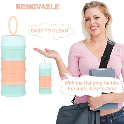 Accmor Baby Formula Dispenser On The Go, Stackable Formula Dispenser Formula - Image 6