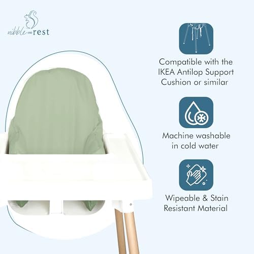 Nibble And Rest Highchair Cushion Cover - Image 4