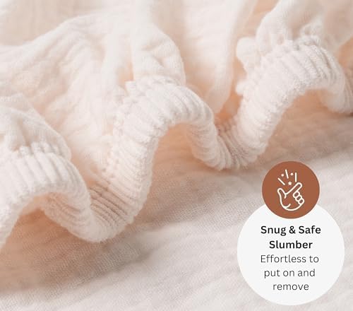 TansyPanda Muslin Halo Bassinet Sheets - Image 7