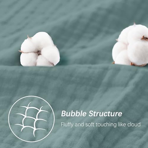 SWEET DOLPHIN Muslin Hooded Baby Bath Towels - Image 6
