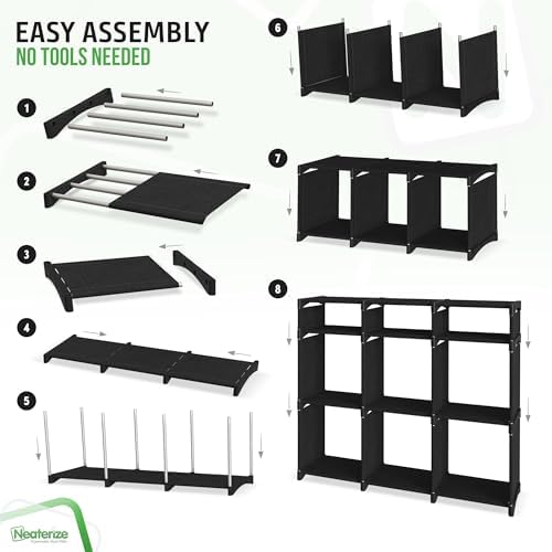 Cube Storage Organizer with Storage Bins Included - Image 4