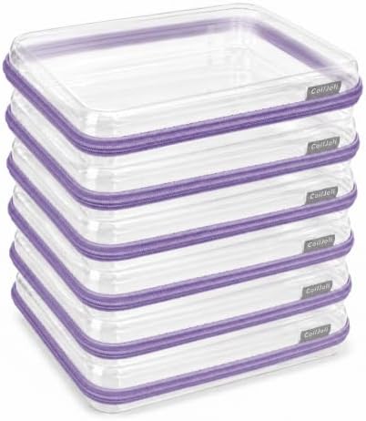 CoiiJoii Clear Hard Shell Zipper Case by CoiiJoii