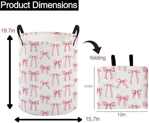 ESSME Kids Laundry Basket, Cute Hamper, Gift Baskets - Image 2
