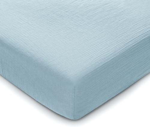 Comfy Cubs 100% Muslin Cotton Fitted Crib Sheet by ComfyCubs