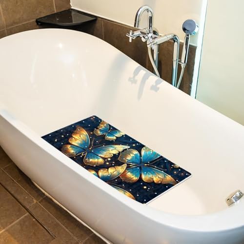 Shower Mat Bathtub Mat, 26.8x15.1 inch, Non-Slip Bath Mat - Image 5