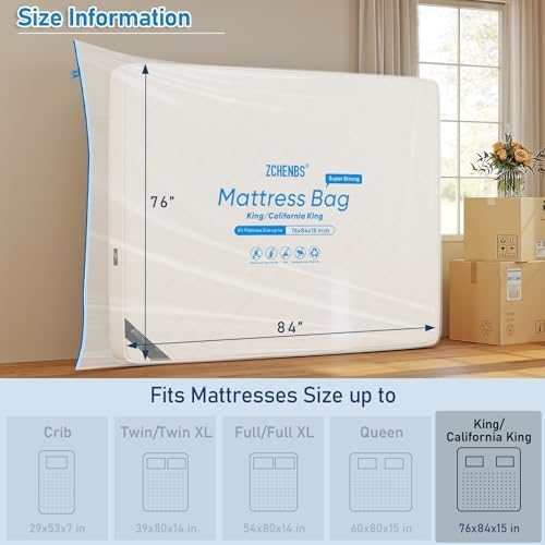 ZCHENBS® - 2 PK King/Cali King Mattress Bags - Image 4