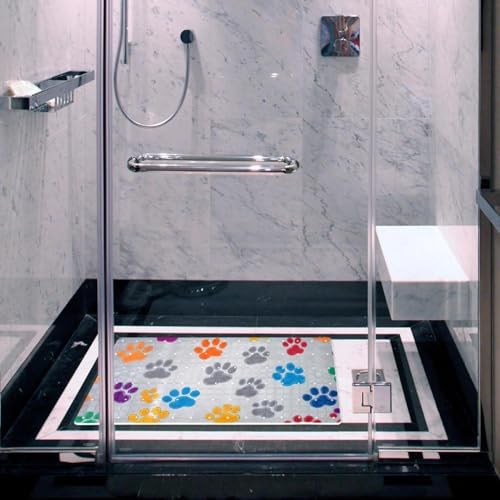Non Slip Bathtub and Shower Mat 26.8x15.1 inch, Bath Mat - Image 6