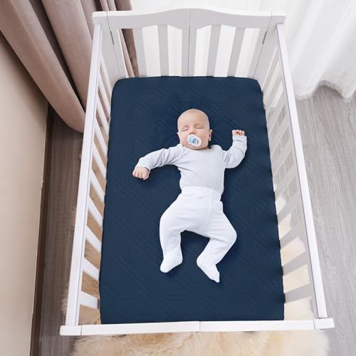 david's kids 2 Pack Waterproof Mini Crib Mattress Protector, Fit Pack N Play - Image 2