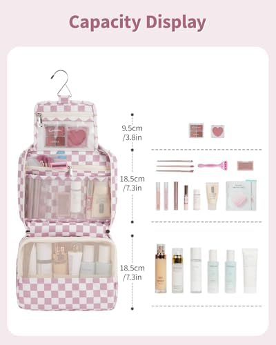 Narwey Hanging Travel Toiletry Bag - Image 4