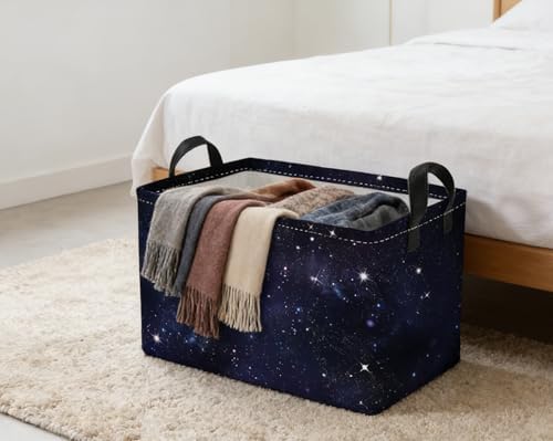 Essme Rectangular Space Basket, Kids Storage Bins Organizer - Image 5