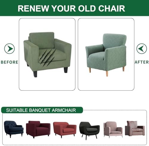 Stretch Chair Covers Armchair Slipcovers - Image 5