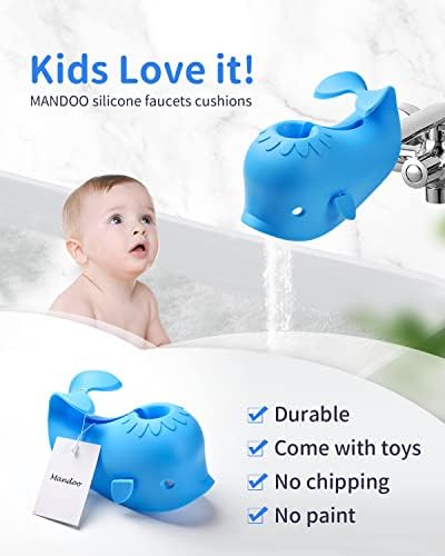Mandoo Faucet Cover Bathtub Baby, Bath Spout Cover - Image 3
