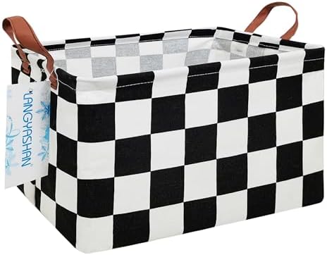 Rectangular Collapsible Boys Racecar Storage Basket Nursery Organizer by LANGYASHAN