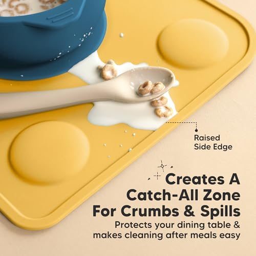 KeaBabies 2pk Silicone Placemats - Image 5