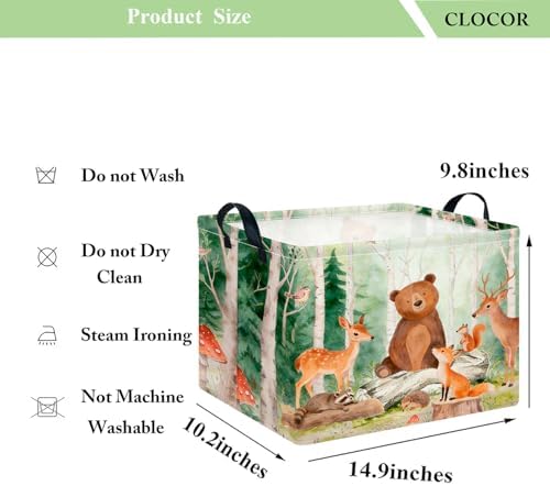 CLOCOR Rectangular Storage Bin, Waterproof Storage Bin, Gift Basket - Image 6
