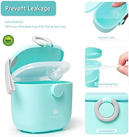 Termichy Baby Formula Dispenser On the Go: Portable Container - Image 3