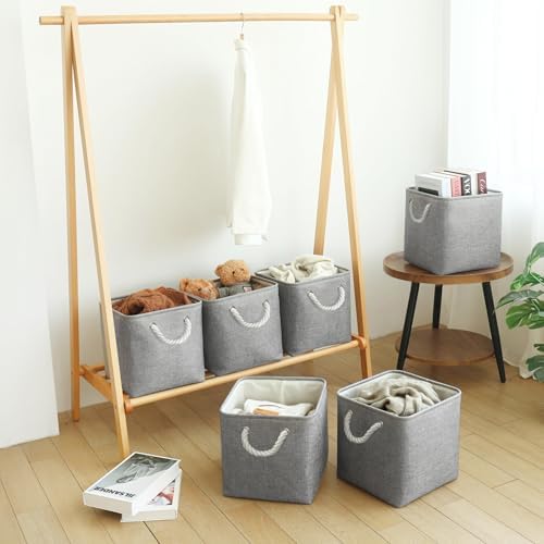 FinishingBo 11 inch Cube Storage Bin - Image 5
