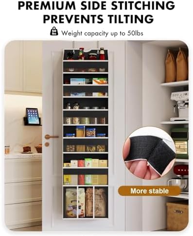 Over The Door Organizer Hanging 6-Shelf Storage Organizer - Image 5