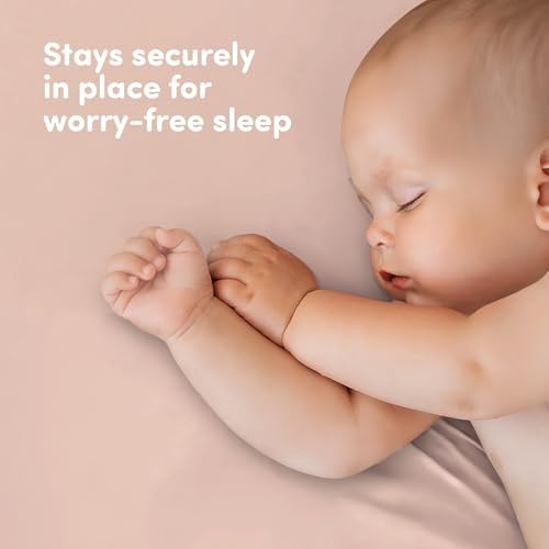 Cotton Crib Sheets 2 Pack – Sweety Fox Mini Fitted Sheets - Image 5