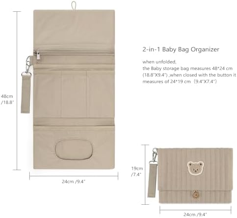Baby Diaper Bag Organizer Pouches - Image 4