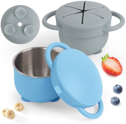 Daximo 2 Pack Toddler Snack Cups by Daximo