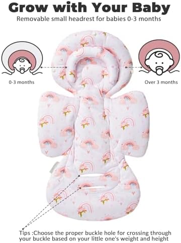 TinlyFinly Infant Car Seat Insert - Image 6