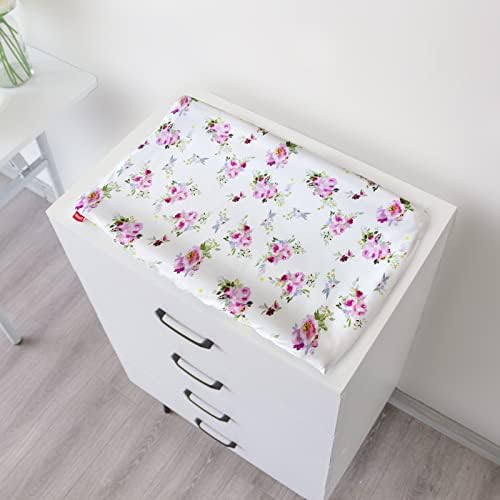 Changing Pad Cover for Girls 2 Pack, Lovely Print Soft Diaper Change Table - Image 3