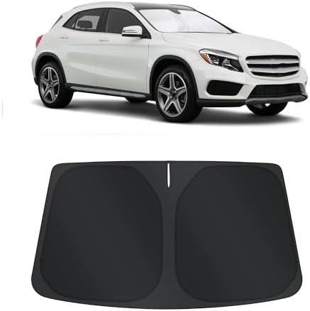 TINGLU Sun Shade for Mercedes Benz GLA 2015-2020 Accessories Windshield Sun by TINGLU