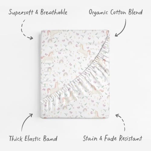 Sorrel + Fern Baby Bassinet Sheets 2-Pack - Image 2