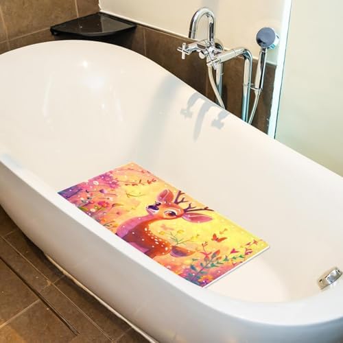 Baby Bath Mat Non Slip 26.8"x15.1" Bathtub Mat - Image 4