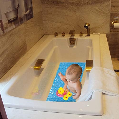 Pebble Shower Mat Non Slip Tub Mat 35"X16" - Image 6