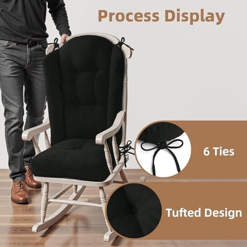 Wingback Rocking Chair Cushion - Image 3