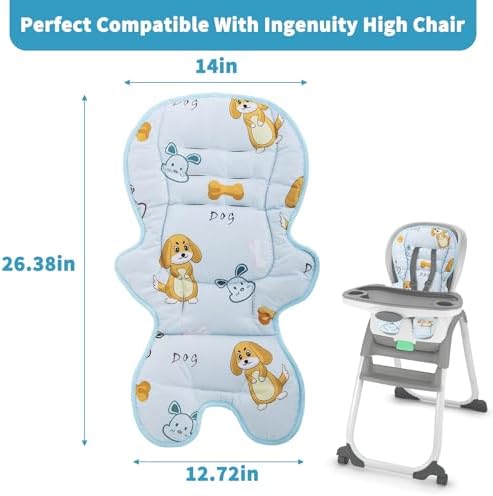 Runhike High Chair Cover Replacement Compatible - Image 2