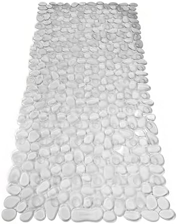 “Pebbles” Non-Slip Bathtub/Shower Mat 27.5”x14” Rectangular, Machine-Washable - Image 2