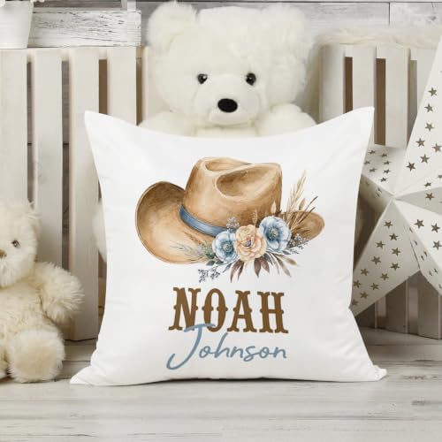 Custom Baby Boy Minky Crib Bedding Set, Cowboy Bedding 3 Pcs Set - Image 7