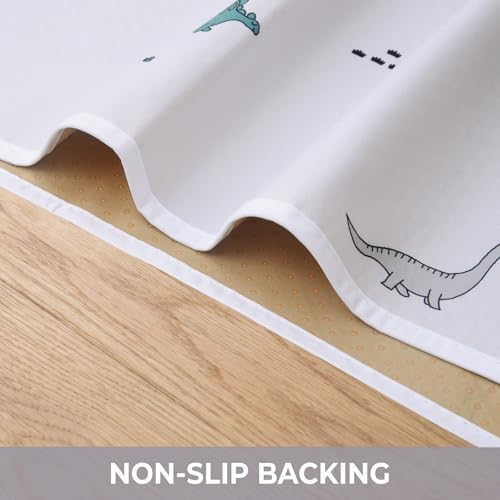 Splat Mat for Under High Chair, Waterproof Washable High Chair Floor Mat - Image 4