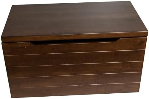 eHemco Solid Hardwood Storage Trunk, 35.5x18.63x19.5“ - Image 6