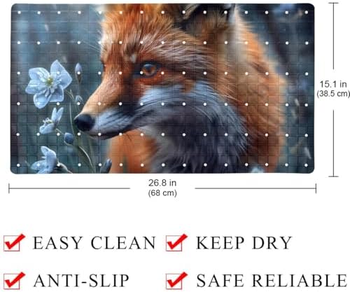 Baby Bath Mat Non Slip 26.8"x15.1" Bathtub Mat - Image 4