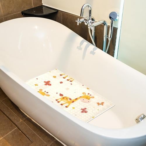 Shower Mat Bathtub Mat, 26.8x15.1 inch, Non-Slip Bath Mat - Image 5
