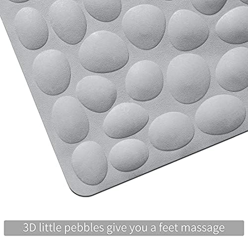 Non-Slip Bathtub Mat OTHWAY Soft Rubber Bathroom Bathmat - Image 4