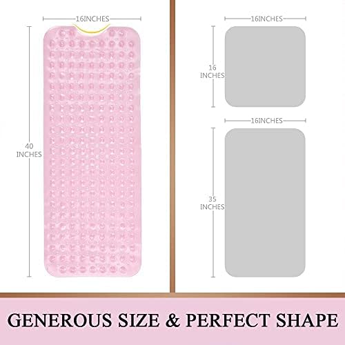 Sheepping Baby Bath Mat for Tub Non Slip Extra Long Cover Bathtub Mat for - Image 3