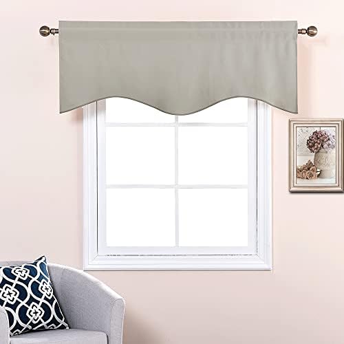NICETOWN 18 Inch Length Short Curtain Valances Privacy - Image 5